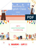 Lesson Practical English - Unit 4