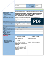 Lesson Plan Format 5 Es