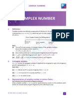 Complex Numbers & Reasoning-Mathematics