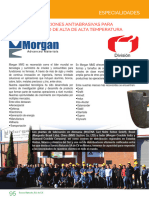 MORGAN Soluciones Antiabrasivas y Crisoles Grafito