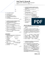 HighNote2 Unit Language Test Unit08 GroupB