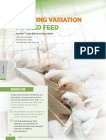 Estimating Variation in Mixed Feed