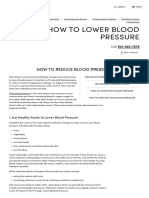 How To Lower Blood Pressure - University of Utah Health