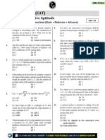 Number System - Constraint Based Questions (Basic + Moderate + Advance) - DPP-09 - MBA Pioneer 2023