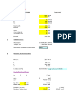 Beam Design W Span Depth Ratio To BS8110