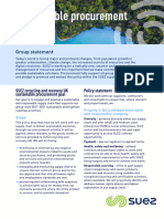 SUEZ SustainableProcurementPolicy 2021