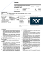 Consumer Financing Agreement Printout