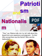 Patriotism Vs Nationalism