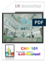 CHM 101 Lab Manual