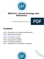 Unit 3 Population Ecology - Updated TM2023-1