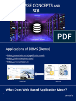 Database Concepts and SQL Sip