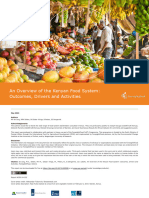 An Overview of The Kenyan Food System: Outcomes, Drivers and Activities