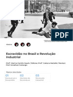 História - Escravidão e Revolução Industrial 