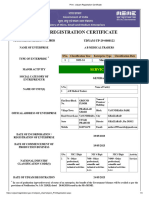 Print - Udyam Registration Certificate