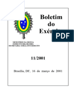 Be11-01 - PORTARIA #016 - DGP, DE 7 DE MARÇO DE 2001 - Normas Reguladoras Sobre Acidentes em Serviço