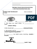 Grade 1 Science & Technology