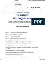 Program Management - The Ultimate Guide - ProjectManager