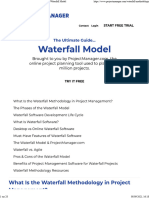 Waterfall Methodology - The Ultimate Guide To The Waterfall Model