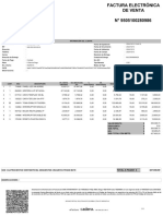 Factura Electrónica 9505100280986