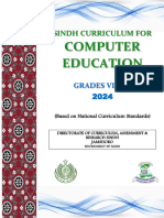 Computer Science Curriculum Grade VI-VIII 2024 With Notification