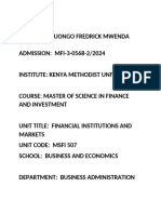 Financial Institutions and Market Finals