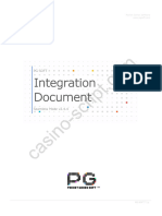 PGSoft Integration Document Seamless Mode v2.4.5