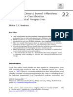 Adult Male Contact Sexual Offenders: Challenges in Classification and Theoretical Perspectives