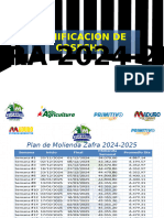 Planificacion de Cosecha Zafra 2024-2025