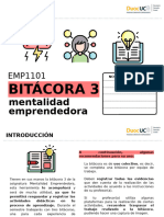 Bitácora 3 - Me