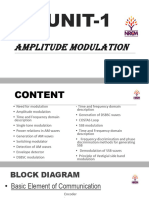 UNIT-1: Amplitude Modulation