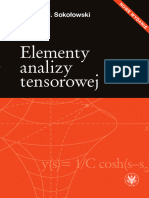 Leszek M. Sokołowski - Elementy Analizy Tensorowej