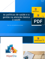 Aula 3 - Políticas Públicas de Saúde e Gestão