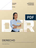 UTP Brochure Derecho