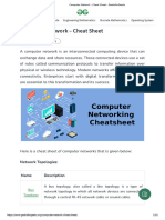 Full Network - Cheat Sheet - GeeksforGeeks