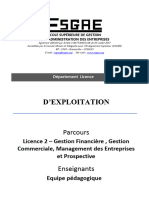 Comptabilité Analytique