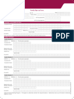 Family Banking Form