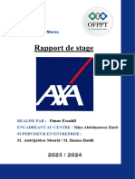 Rapport de Stage