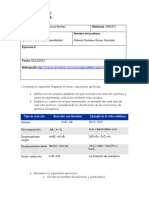 EJERCICIO 2 Quimica