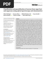 Classification and Quantification of Sucrose From