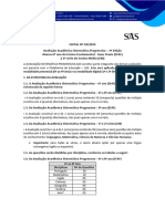 3 Edição - Avaliação SAS - 6º AO 9º ANO