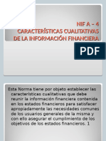 Nif A4 Caracteristicas Cualitativas