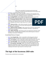 Incoterms 2020 Summary