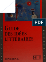 Henri Bénac-Guide Des Idées Littéraires-Jericho