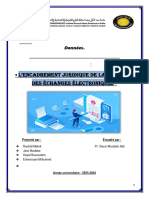 Exposé Echanges Electroniques Actualisé