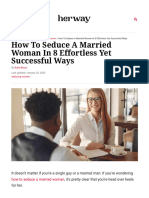 How To Seduce A Married Woman in 8 Effortless Yet Successful Ways