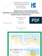 Cartografía Base y Temática de La Reserva de Fauna Silvestre Hueque-Sauca, Estado Falcón - 2008