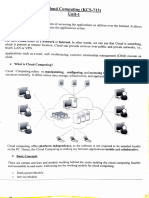 Unit-1 (Cloud Computing)