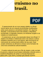 Slide Do Modernismo No Brasil