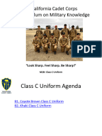 2 Presentation B - Class C Uniform Oct 2020