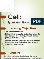 Cell, Kinds and Types